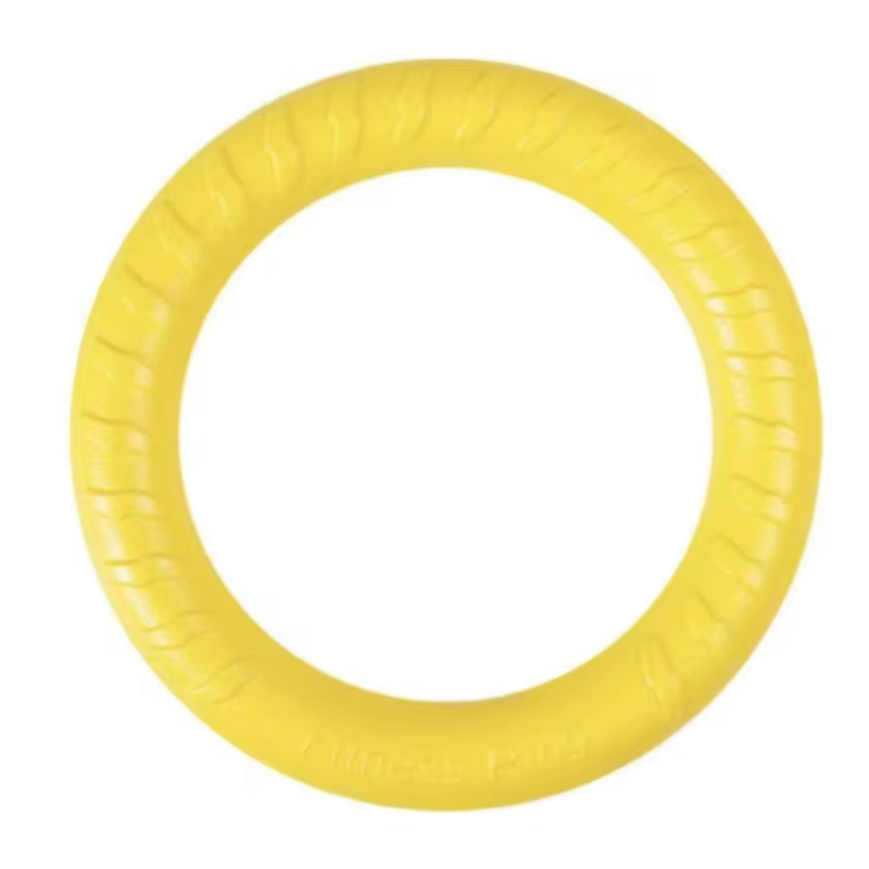 Durable Dog Ring Toy – Indestructible Chew & Fetch Flying Disc for Small, Medium & Large Dogs