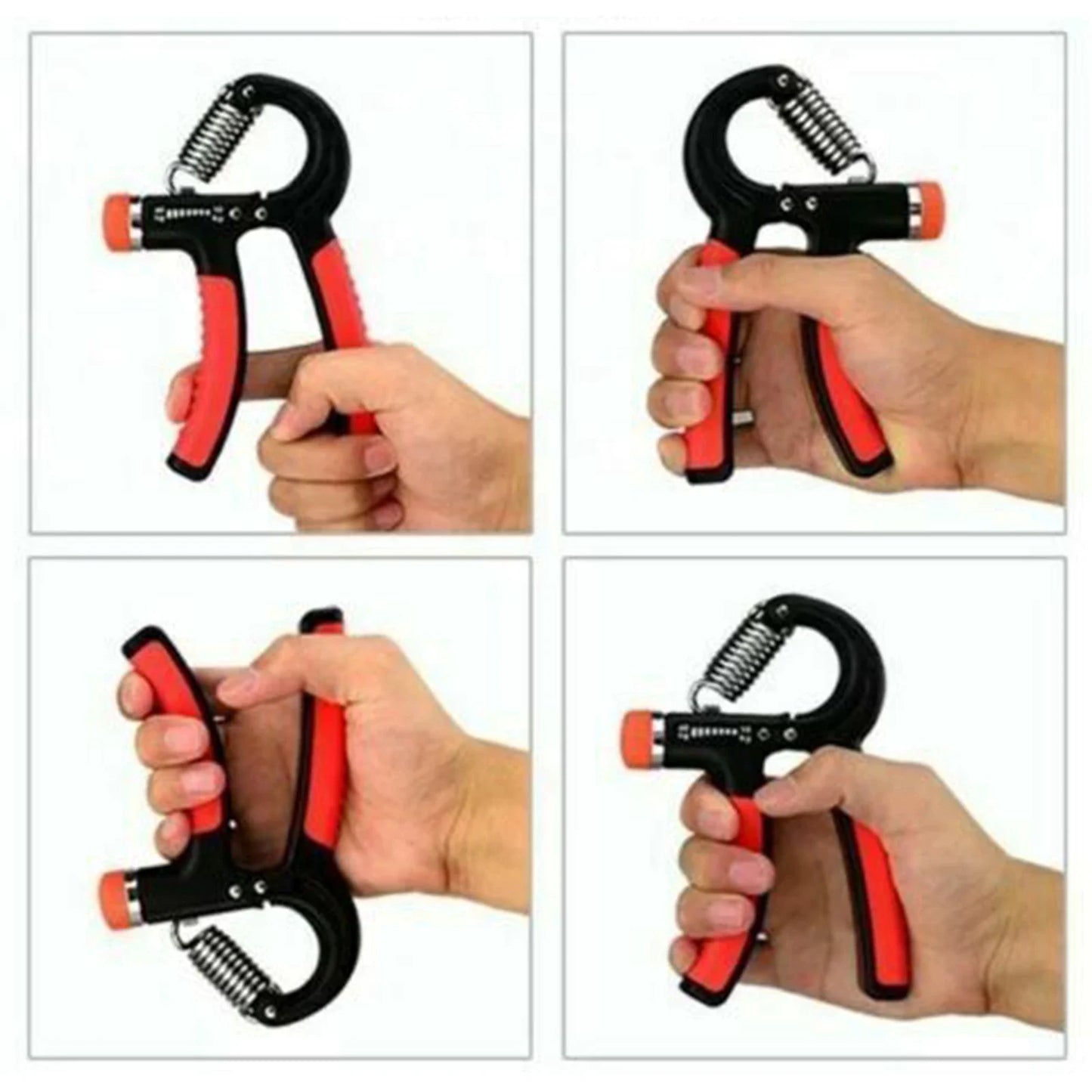 Adjustable Resistance Hand Grip Strengthener and Forearm Exerciser for Rehabilitation and Muscle Enhancement