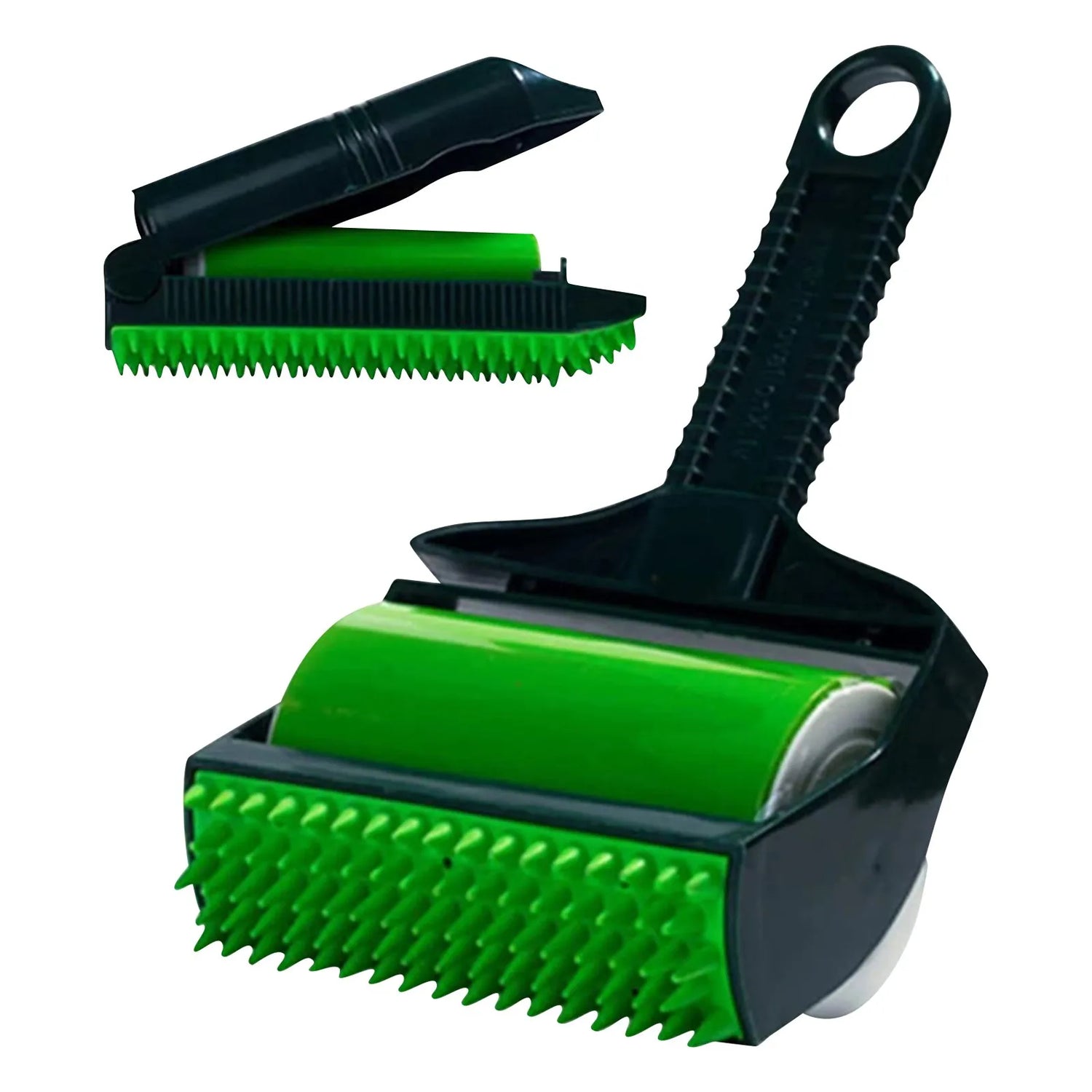 Reusable Lint & Hair Remover Roller – 2-in-1 Sticky Brush for Clothes, Furniture & Travel 